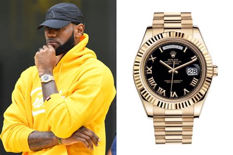 lebron james rolex mix